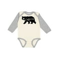 thumbnail image 1 of Inktastic California Black Bear Silhouette Boys or Girls Long Sleeve Baby Bodysuit, 1 of 5