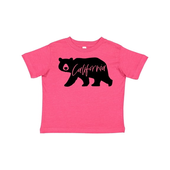 Inktastic California Black Bear Silhouette Boys or Girls Toddler T-Shirt