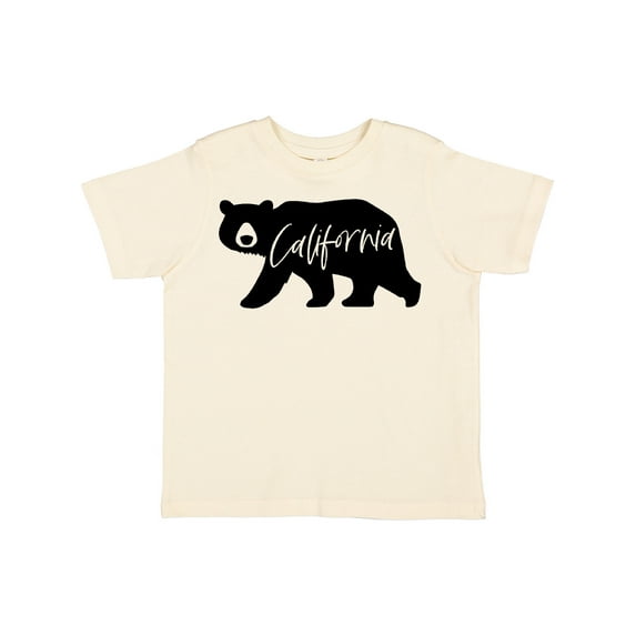 Inktastic California Black Bear Silhouette Boys or Girls Toddler T-Shirt