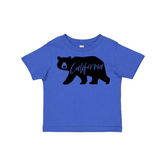 Inktastic California Black Bear Silhouette Boys or Girls Toddler T-Shirt