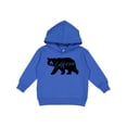 thumbnail image 1 of Inktastic California Black Bear Silhouette Toddler Hoodie, 1 of 4