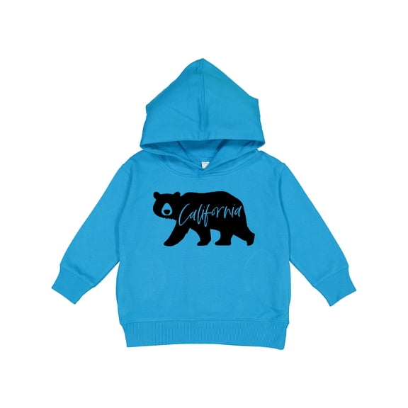 Inktastic California Black Bear Silhouette Toddler Hoodie