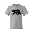 thumbnail image 1 of Inktastic California Black Bear Silhouette Youth T-Shirt, 1 of 5
