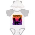 thumbnail image 1 of Inktastic California Sunset Vacation Beach Girls Baby Bodysuit, 1 of 5