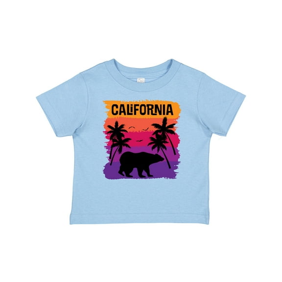 Inktastic California Sunset Vacation Beach Girls Baby T-Shirt