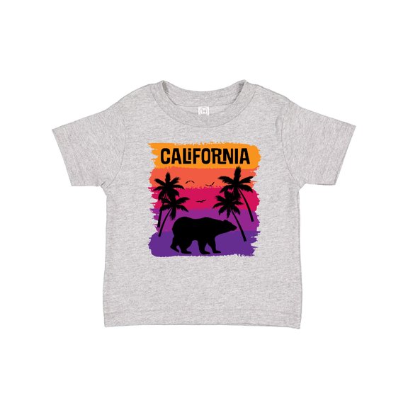 Inktastic California Sunset Vacation Beach Girls Baby T-Shirt