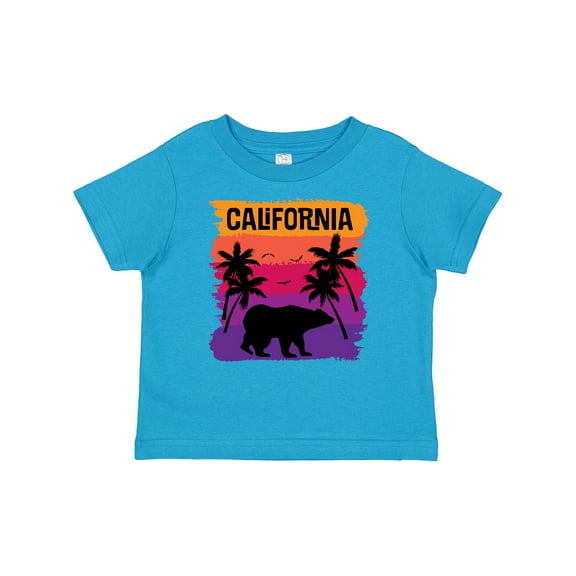 Inktastic California Sunset Vacation Beach Girls Baby T-Shirt
