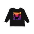 thumbnail image 1 of Inktastic California Sunset Vacation Beach Girls Long Sleeve Toddler T-Shirt, 1 of 5