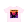thumbnail image 1 of Inktastic California Sunset Vacation Beach Girls Toddler T-Shirt, 1 of 5