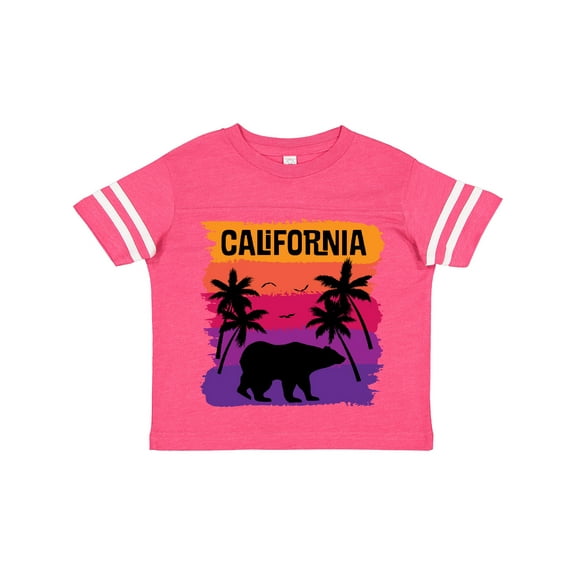 Inktastic California Sunset Vacation Beach Girls Toddler T-Shirt