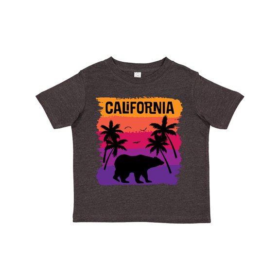 Inktastic California Sunset Vacation Beach Girls Toddler T-Shirt