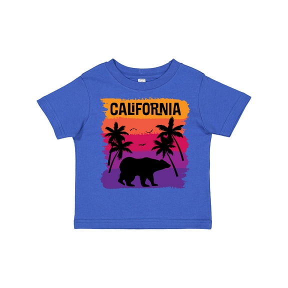 Inktastic California Sunset Vacation Beach Girls Toddler T-Shirt