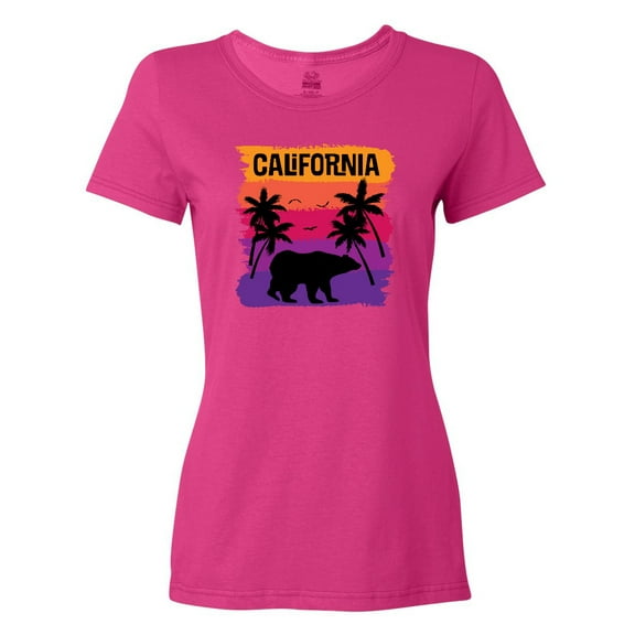 Inktastic California Sunset Vacation Beach Women's T-Shirt