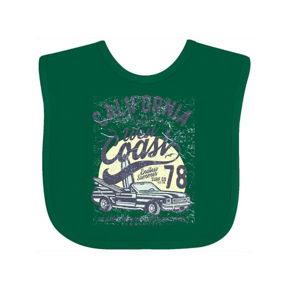 Inktastic California West Coast Boys or Girls Baby Bib