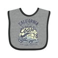 thumbnail image 1 of Inktastic California West Coast Boys or Girls Baby Bib, 1 of 4