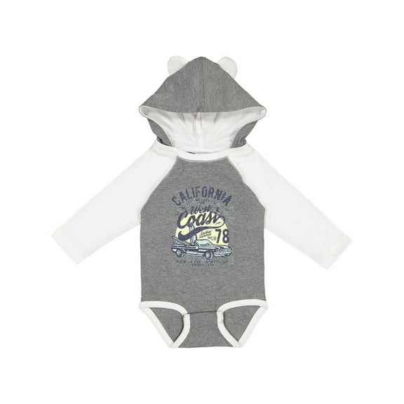 Inktastic California West Coast Boys or Girls Long Sleeve Baby Bodysuit