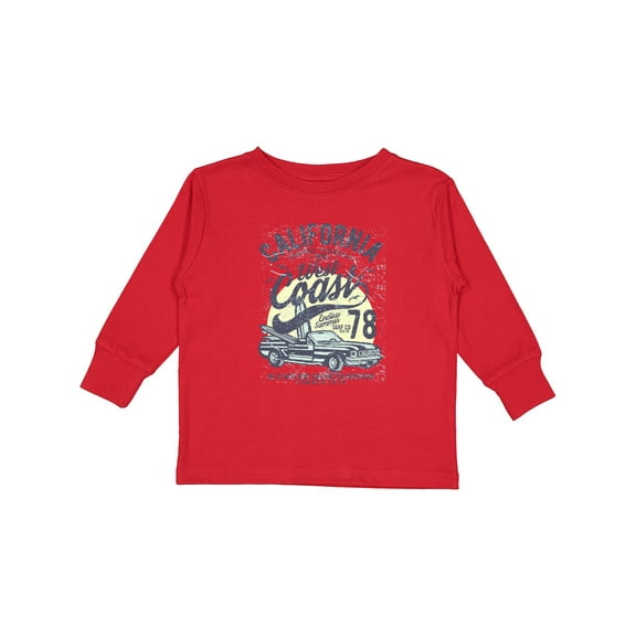 Inktastic California West Coast Boys or Girls Long Sleeve Toddler T-Shirt