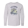 thumbnail image 1 of Inktastic California West Coast Long Sleeve Youth T-Shirt, 1 of 5