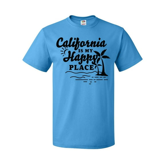 Inktastic California is My Happy Place with Palm Trees T-Shirt