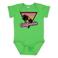 thumbnail image 1 of Inktastic California with Triangle and Palm Trees Boys or Girls Baby Bodysuit, 1 of 5
