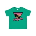 thumbnail image 1 of Inktastic California with Triangle and Palm Trees Boys or Girls Baby T-Shirt, 1 of 5