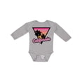 thumbnail image 1 of Inktastic California with Triangle and Palm Trees Boys or Girls Long Sleeve Baby Bodysuit, 1 of 5