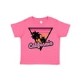 thumbnail image 1 of Inktastic California with Triangle and Palm Trees Boys or Girls Toddler T-Shirt, 1 of 5