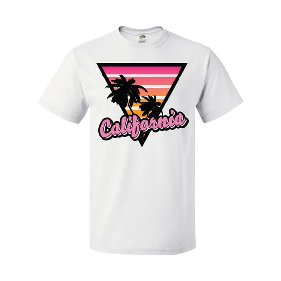 Inktastic California with Triangle and Palm Trees T-Shirt