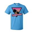 thumbnail image 1 of Inktastic California with Triangle and Palm Trees T-Shirt, 1 of 5