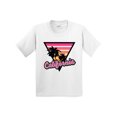 thumbnail image 1 of Inktastic California with Triangle and Palm Trees Youth T-Shirt, 1 of 5