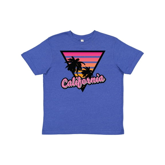 Inktastic California with Triangle and Palm Trees Youth T-Shirt