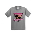 thumbnail image 1 of Inktastic California with Triangle and Palm Trees Youth T-Shirt, 1 of 5