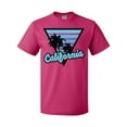 thumbnail image 1 of Inktastic California with Triangle and Palm Trees in Blue T-Shirt, 1 of 5