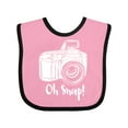 thumbnail image 1 of Inktastic Camera Oh Snap Boys or Girls Baby Bib, 1 of 4