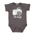 thumbnail image 1 of Inktastic Camera Oh Snap Boys or Girls Baby Bodysuit, 1 of 5