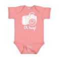 thumbnail image 1 of Inktastic Camera Oh Snap Boys or Girls Baby Bodysuit, 1 of 5
