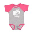 thumbnail image 1 of Inktastic Camera Oh Snap Boys or Girls Baby Bodysuit, 1 of 5
