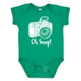 thumbnail image 1 of Inktastic Camera Oh Snap Boys or Girls Baby Bodysuit, 1 of 5