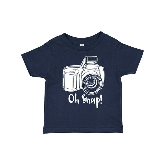 Inktastic Camera Oh Snap Boys or Girls Toddler T-Shirt