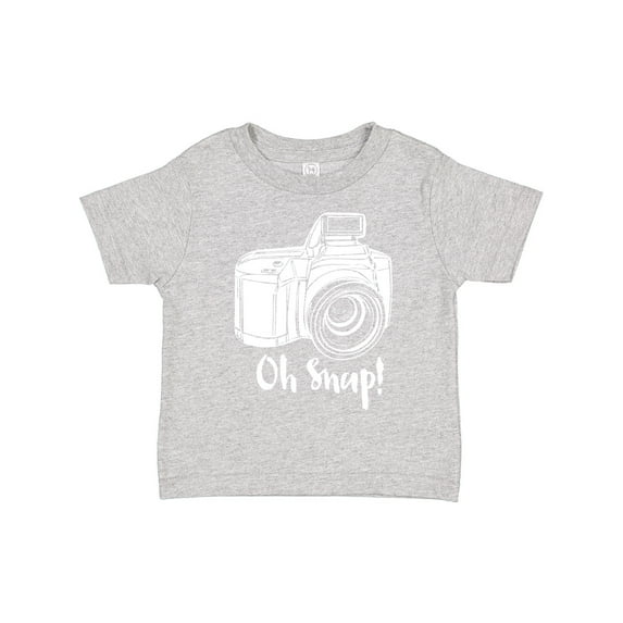 Inktastic Camera Oh Snap Boys or Girls Toddler T-Shirt