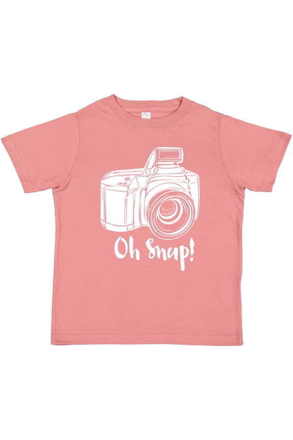 Camera Oh Snap Boys or Girls Toddler T-Shirt
