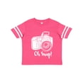 thumbnail image 1 of Inktastic Camera Oh Snap Boys or Girls Toddler T-Shirt, 1 of 5