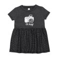 thumbnail image 1 of Inktastic Camera Oh Snap Girls Baby Dress, 1 of 5