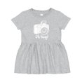 thumbnail image 1 of Inktastic Camera Oh Snap Girls Baby Dress, 1 of 5