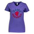 thumbnail image 1 of Inktastic Camp Grandma Women's V-Neck T-Shirt, 1 of 5