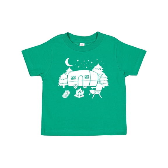 Inktastic Camper In A Star Filled Night Boys or Girls Toddler T-Shirt