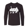 thumbnail image 1 of Inktastic Camper In A Star Filled Night Long Sleeve Youth T-Shirt, 1 of 5