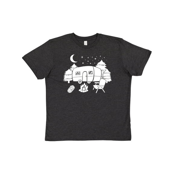 Inktastic Camper In A Star Filled Night Youth T-Shirt