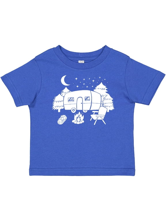 Camper in a Star Filled Night Boys or Girls Baby T-Shirt
