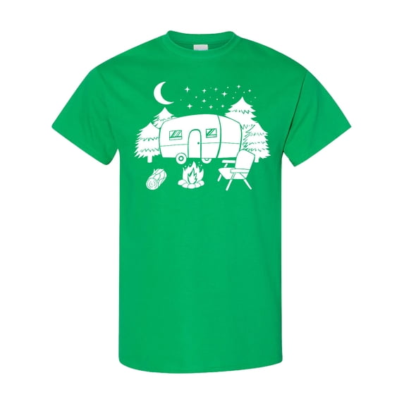 Inktastic Camper in a Star Filled Night T-Shirt